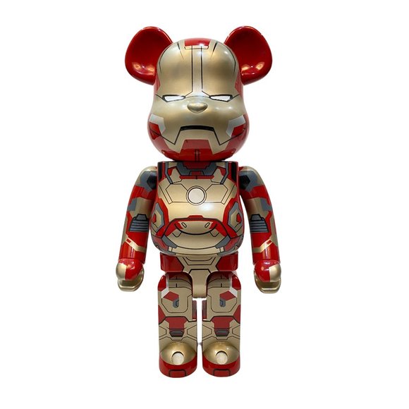 Iron Man 3 Mark XLII 42 1000% Bearbrick Figure - Picture 1 of 11